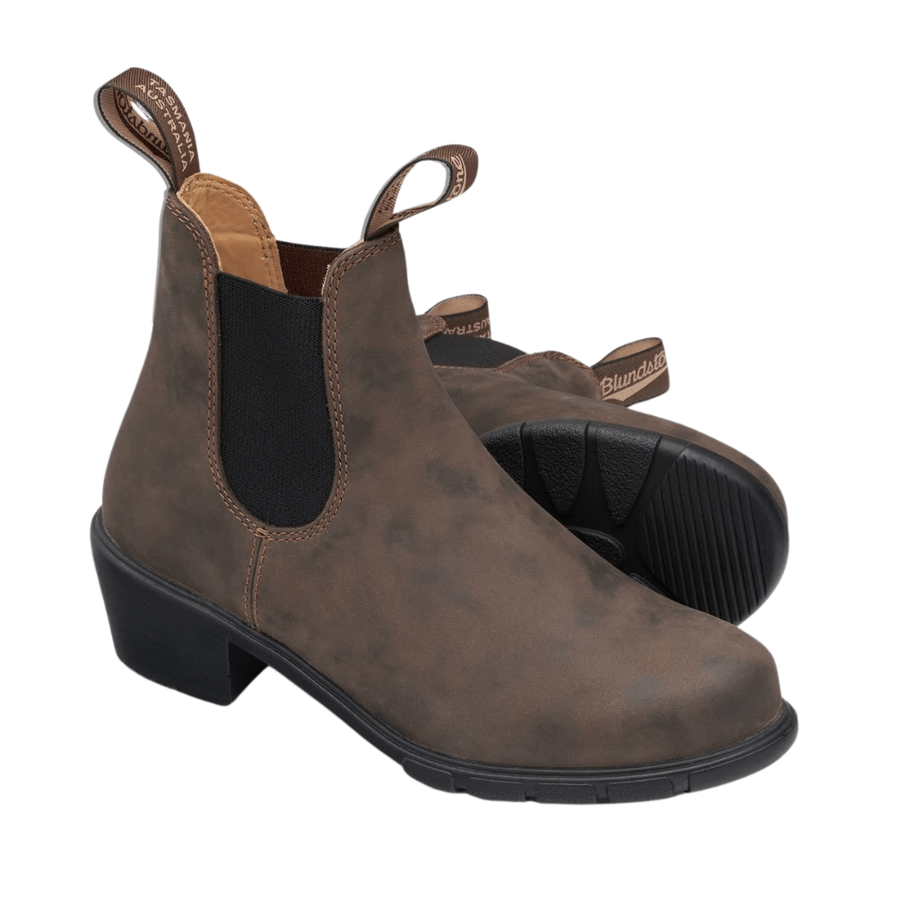 Heeled Boot | Women | Rustic Brown #1677 - Boot - Blundstone