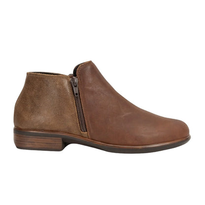 Helm | Leather/Suede | Soft Cognac/Antique Brown - Boot - Naot