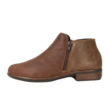 Helm | Leather/Suede | Soft Cognac/Antique Brown - Boot - Naot