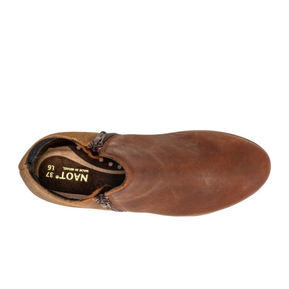 Helm | Leather/Suede | Soft Cognac/Antique Brown - Boot - Naot