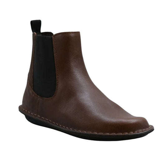 Helsinki | Leather | Cocoa Brown - Boot - VIBAe