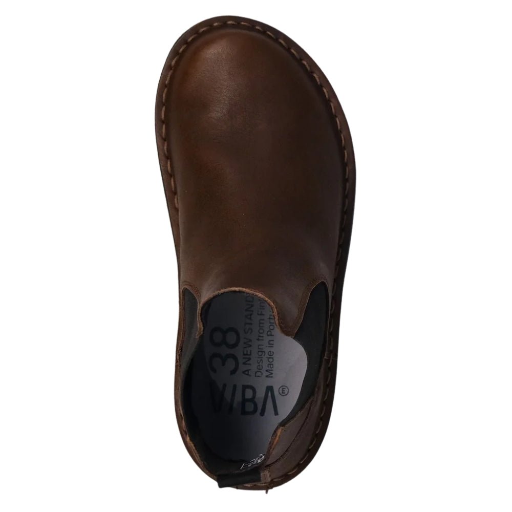 Helsinki | Leather | Cocoa Brown - Boot - VIBAe