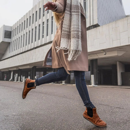 Helsinki | Leather | Cognac - Boot - VIBAe
