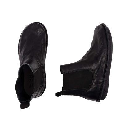 Helsinki | Leather | Preto Black - Boot - VIBAe