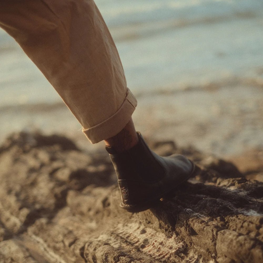 Helsinki | Leather | Preto Black - Boot - VIBAe