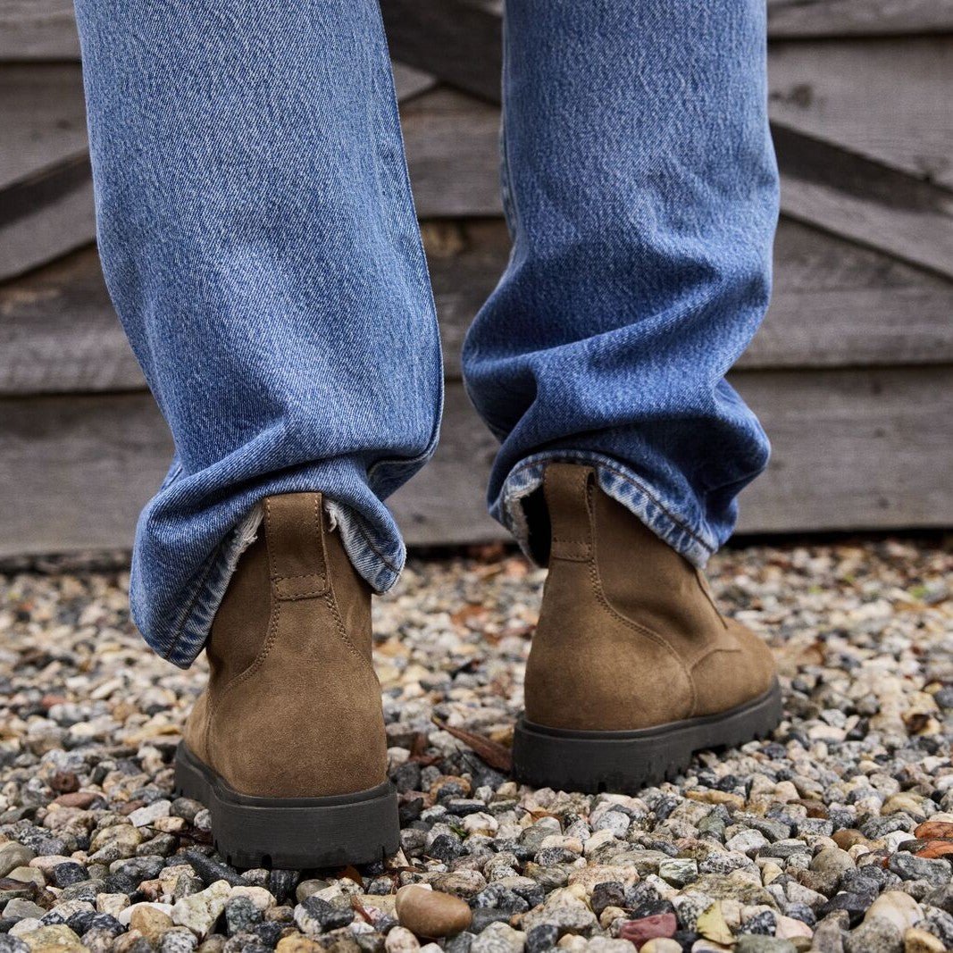 Highwood Lace Mid | Men | Suede | Dark Tea - Boot - Birkenstock