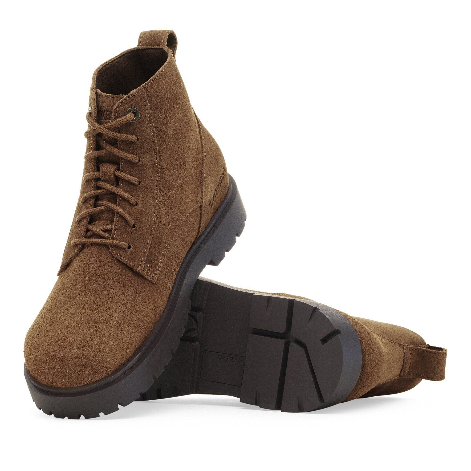 Highwood Lace Mid | Women | Suede | Dark Tea – Birkenstock Midtown