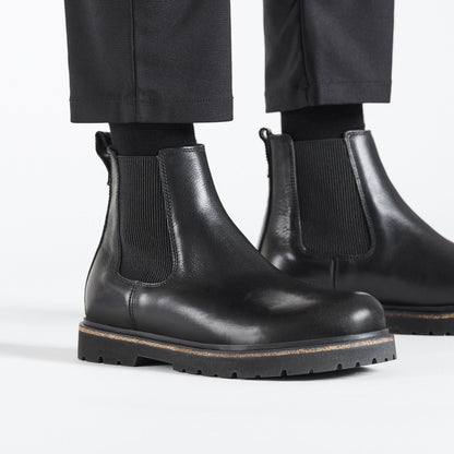 Highwood Slip On | Men | Leather | Black - Boot - Birkenstock