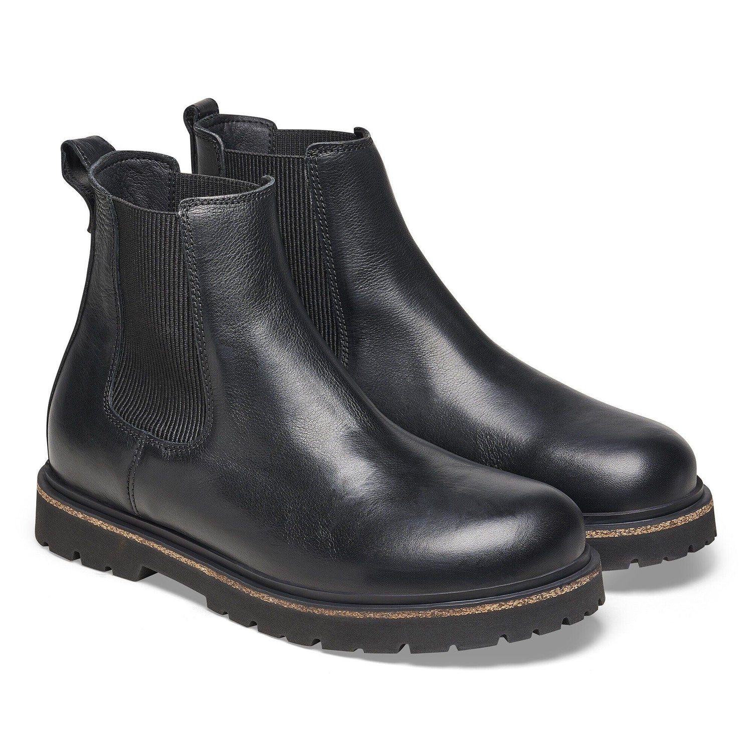 Highwood Slip On | Men | Leather | Black - Boot - Birkenstock
