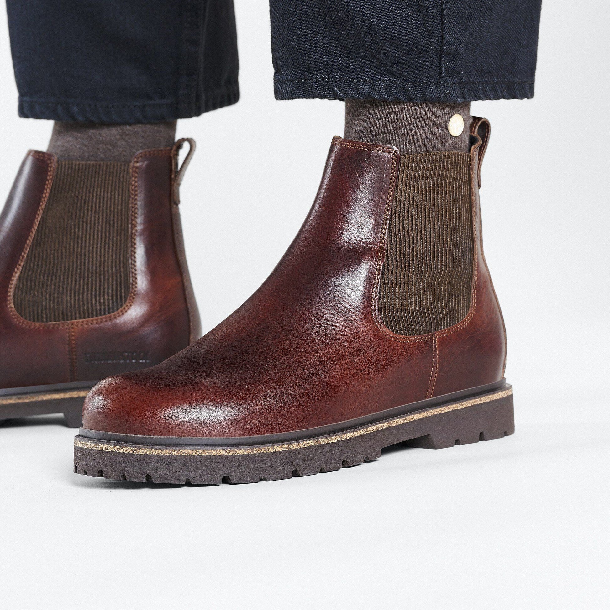 Highwood Slip On | Men | Leather | Chocolate - Boot - Birkenstock