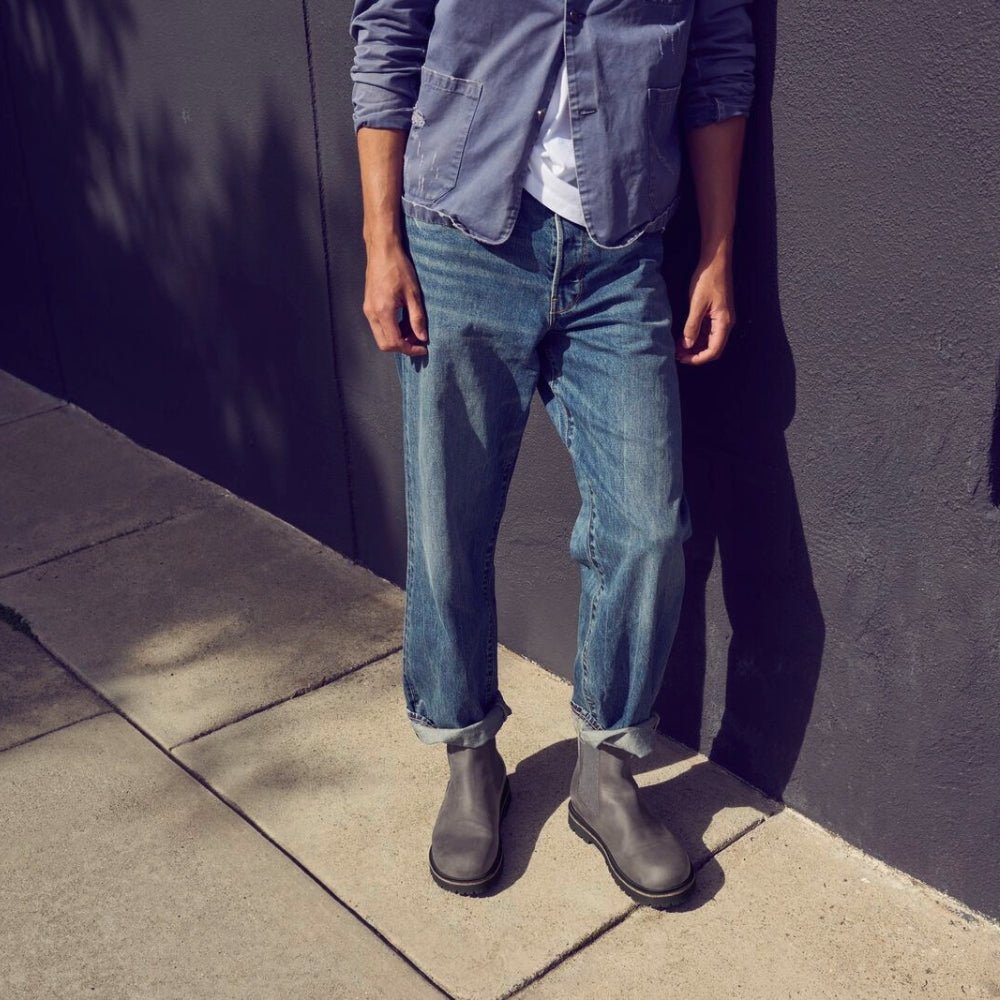 Highwood Slip On | Men | Nubuck | Graphite - Boot - Birkenstock