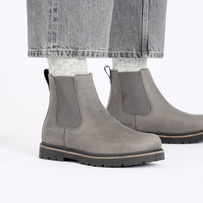 Highwood Slip On | Men | Nubuck | Graphite - Boot - Birkenstock