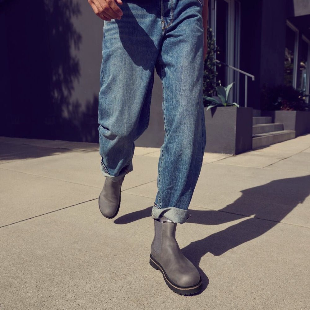 Highwood Slip On | Men | Nubuck | Graphite - Boot - Birkenstock