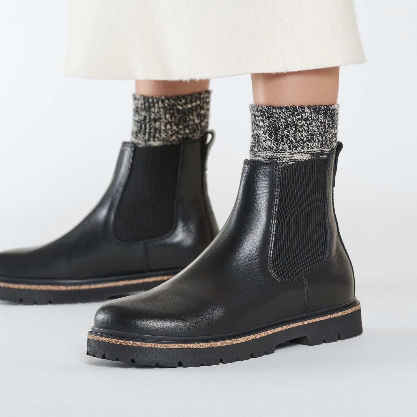 Highwood Slip On | Women | Leather | Black - Boot - Birkenstock