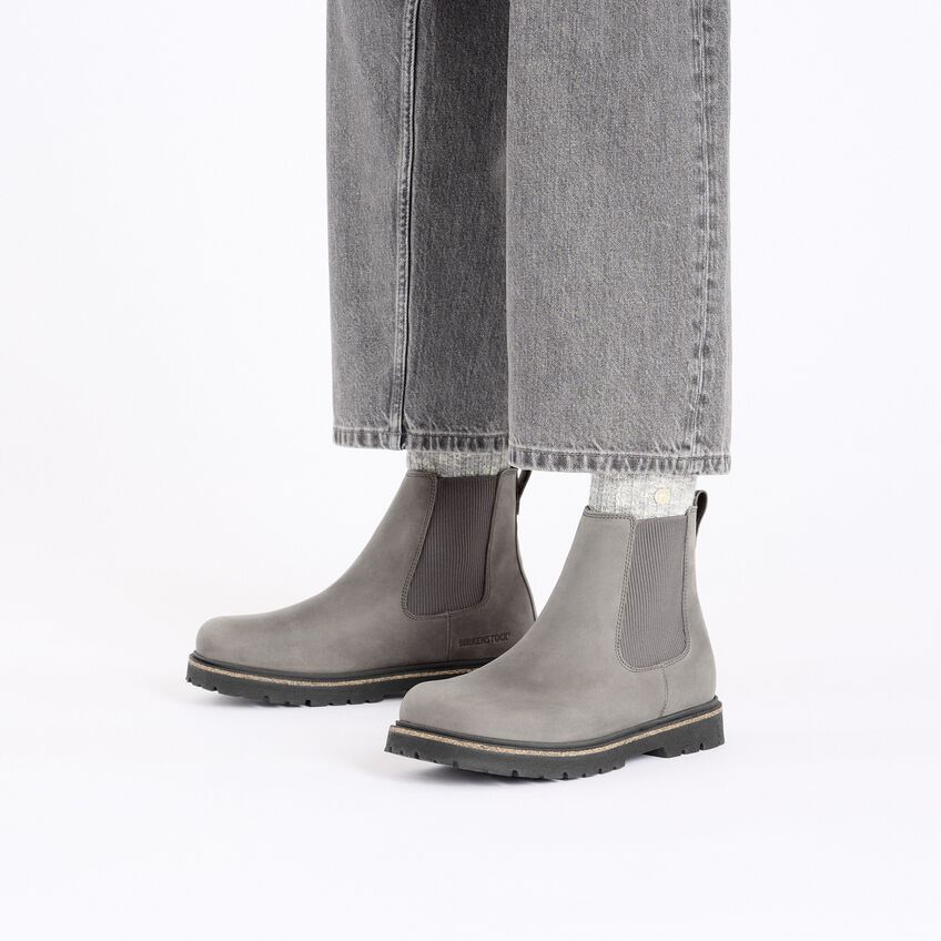 Highwood Slip On | Women | Nubuck | Graphite - Boot - Birkenstock