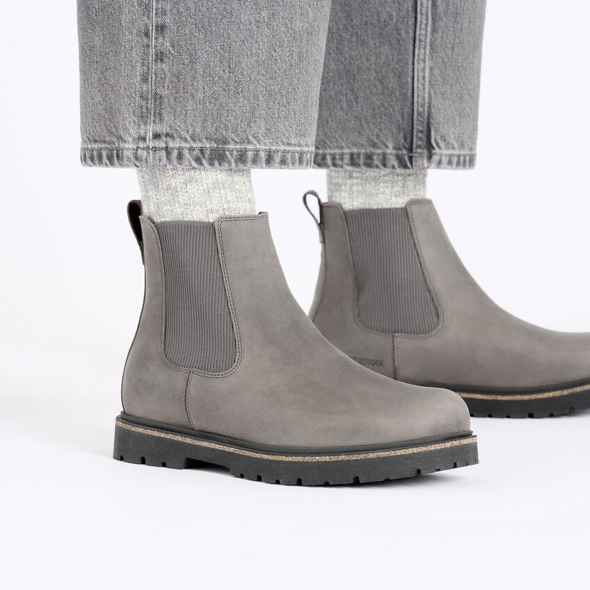 Highwood Slip On | Women | Nubuck | Graphite - Boot - Birkenstock