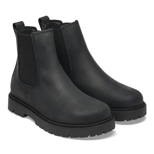 Highwood Slip On | Women | Oiled Leather | Black - Boot - Birkenstock
