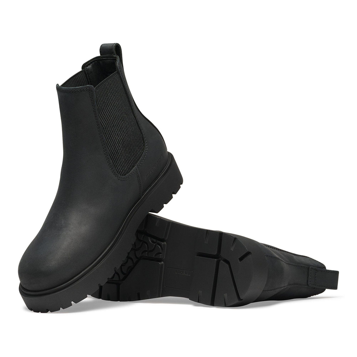 Highwood Slip On | Women | Oiled Leather | Black - Boot - Birkenstock