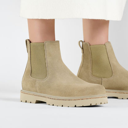 Highwood Slip On | Women | Suede | Taupe - Boot - Birkenstock