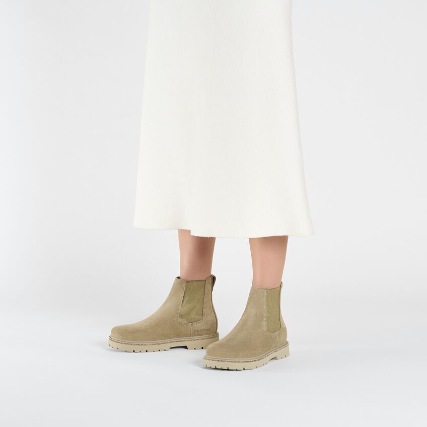 Highwood Slip On | Women | Suede | Taupe - Boot - Birkenstock