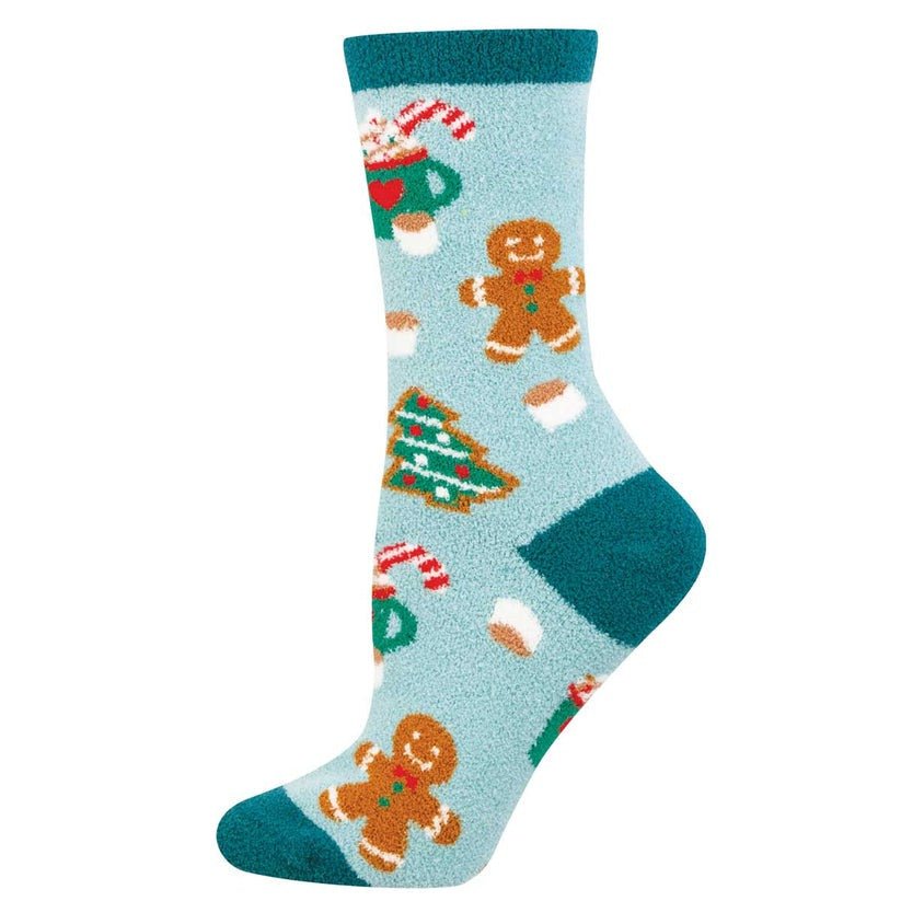 Holiday Treats | PJ | Women | Mint - socks - Socksmith