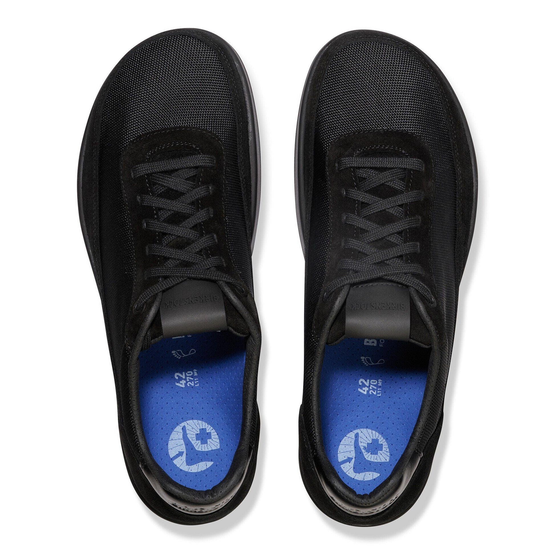 Honnef City | Suede/Textile | Black/Black - shoe - Birkenstock