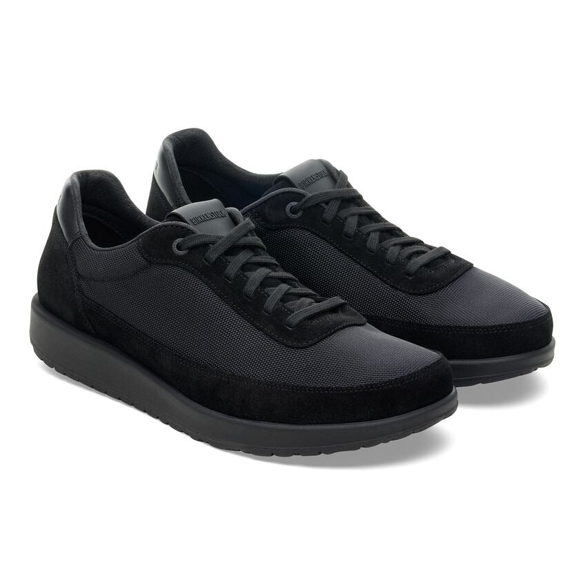 Honnef City | Suede/Textile | Black/Black - Shoe - Birkenstock