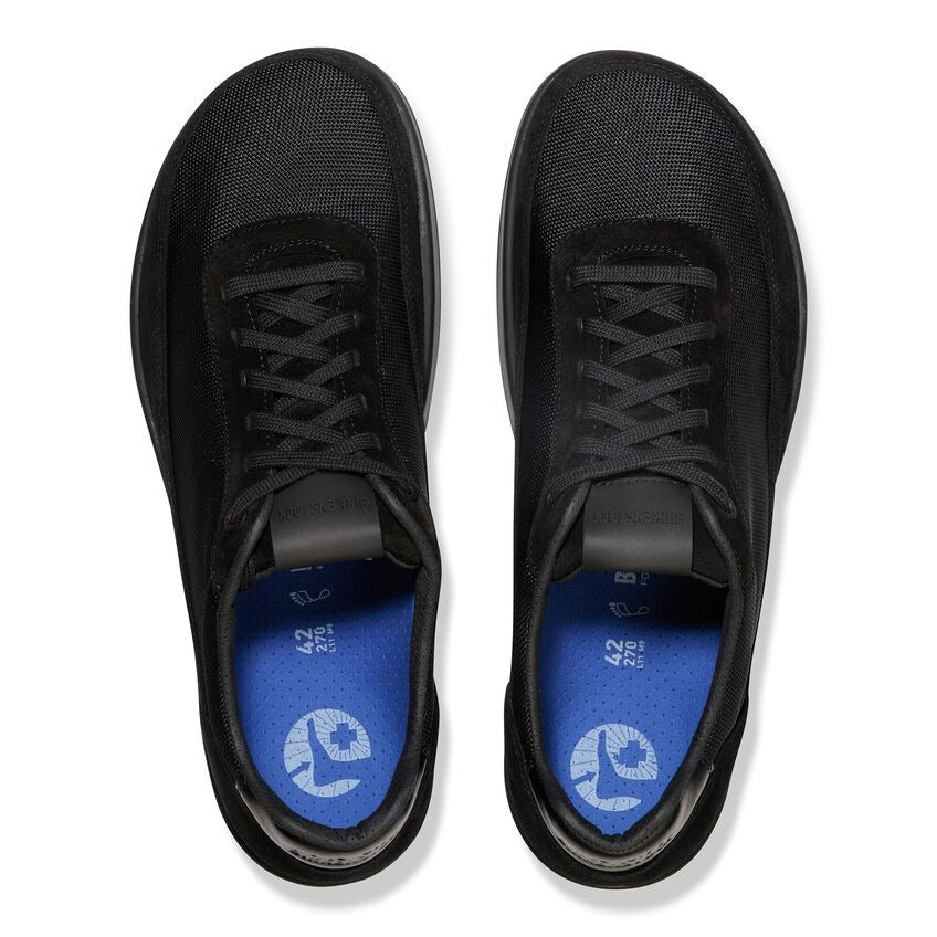 Honnef City | Suede/Textile | Black/Black - Shoe - Birkenstock