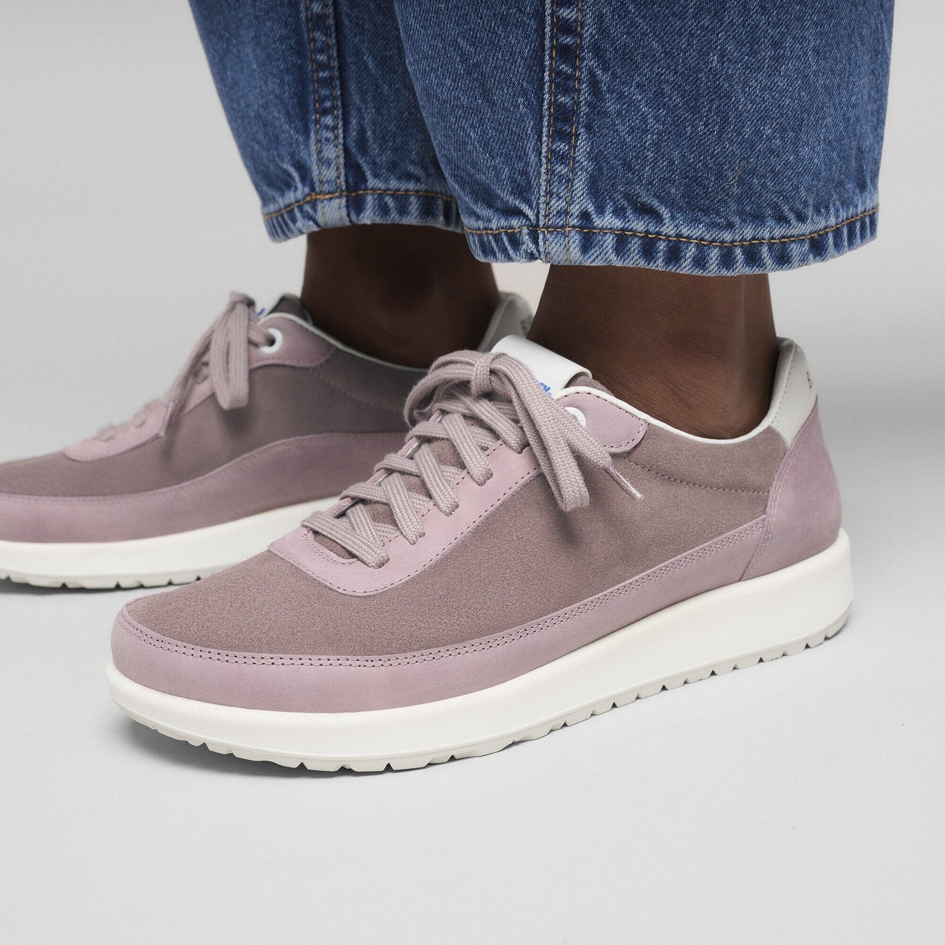 Honnef City | Suede/Textile | Faded Purple - shoe - Birkenstock