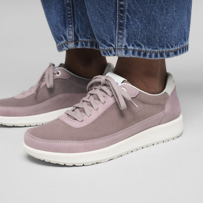 Honnef City | Suede/Textile | Faded Purple - shoe - Birkenstock