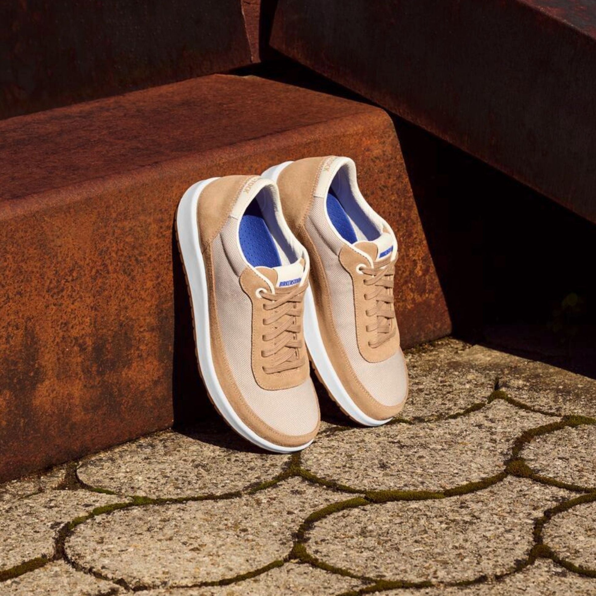 Honnef City | Suede/Textile | New Beige - Shoe - Birkenstock
