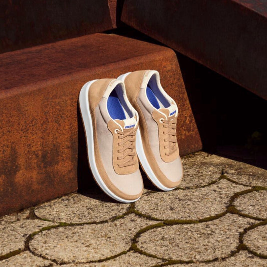 Honnef City | Suede/Textile | New Beige - Shoe - Birkenstock