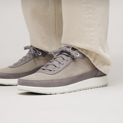 Honnef City | Suede/Textile | Stone Coin - shoe - Birkenstock