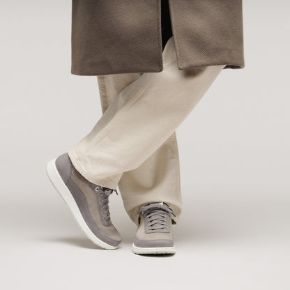 Honnef City | Suede/Textile | Stone Coin - shoe - Birkenstock