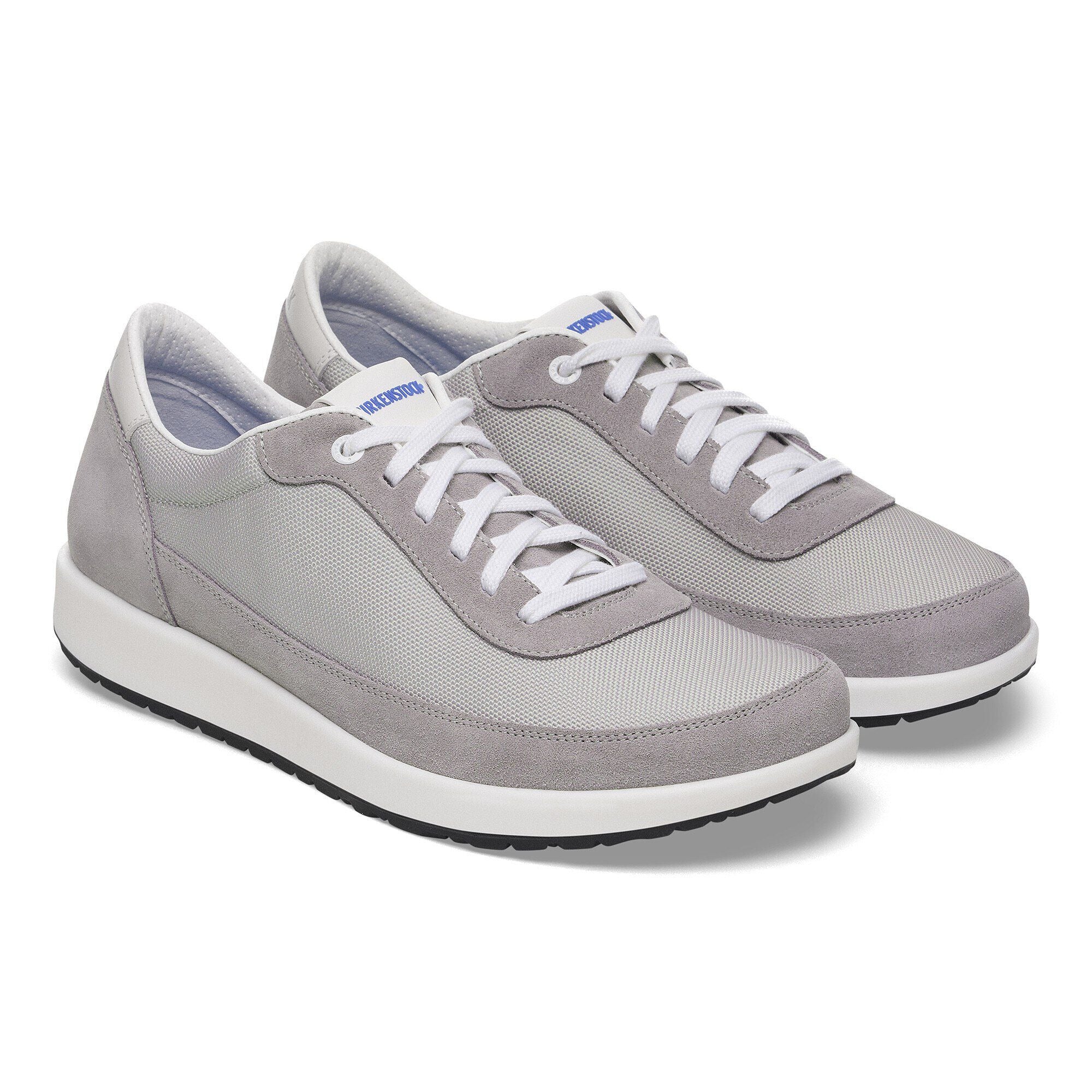 Honnef City | Suede/Textile | Whale Gray/Stone Coin – Birkenstock