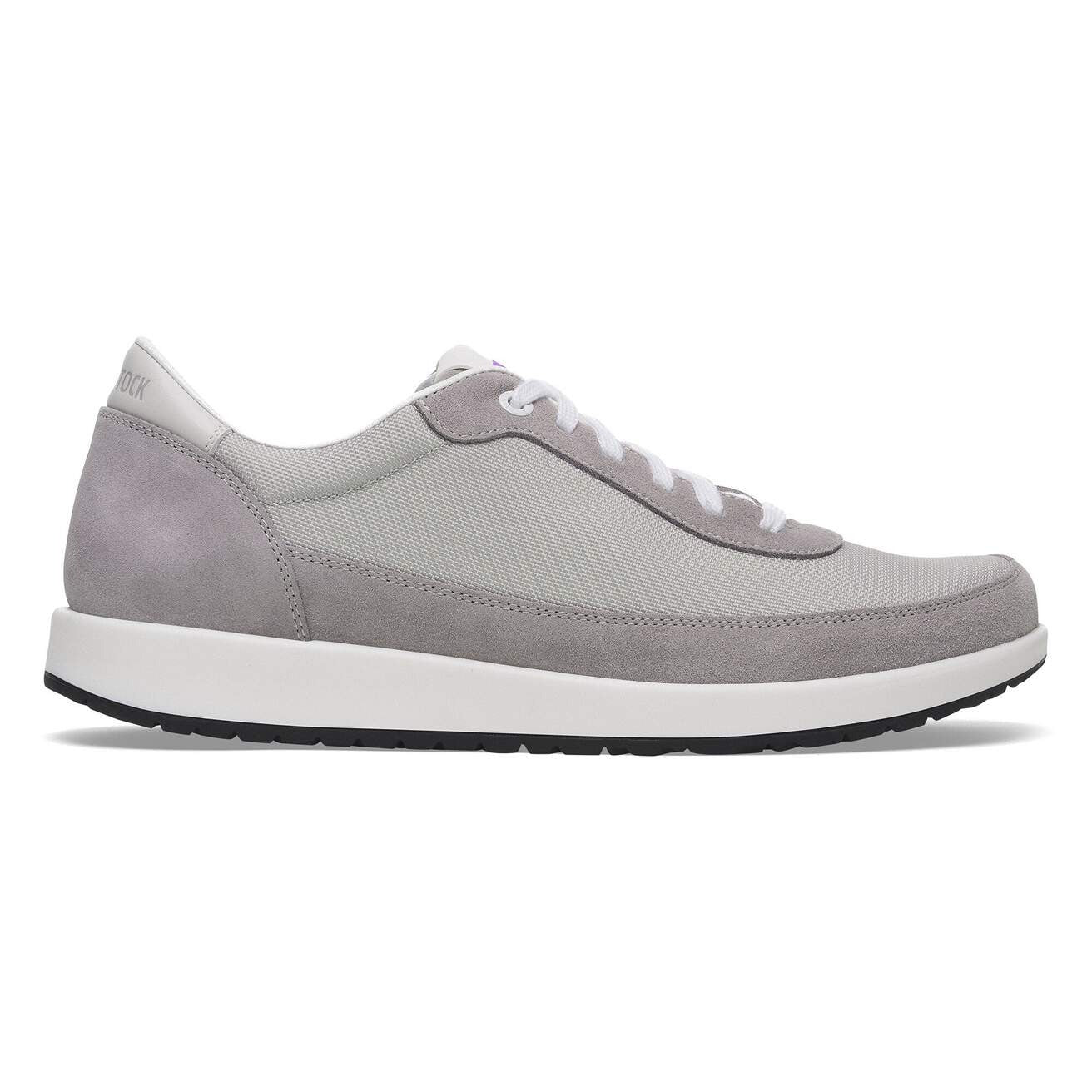 Honnef City | Suede/Textile | Whale Gray/Stone Coin - shoe - Birkenstock