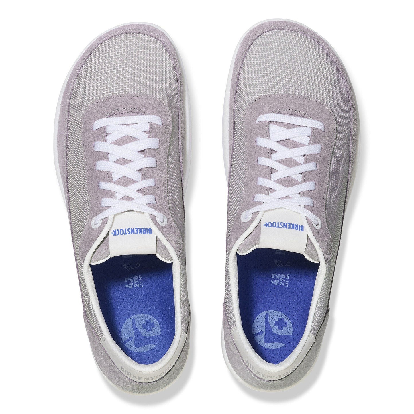 Honnef City | Suede/Textile | Whale Gray/Stone Coin - shoe - Birkenstock