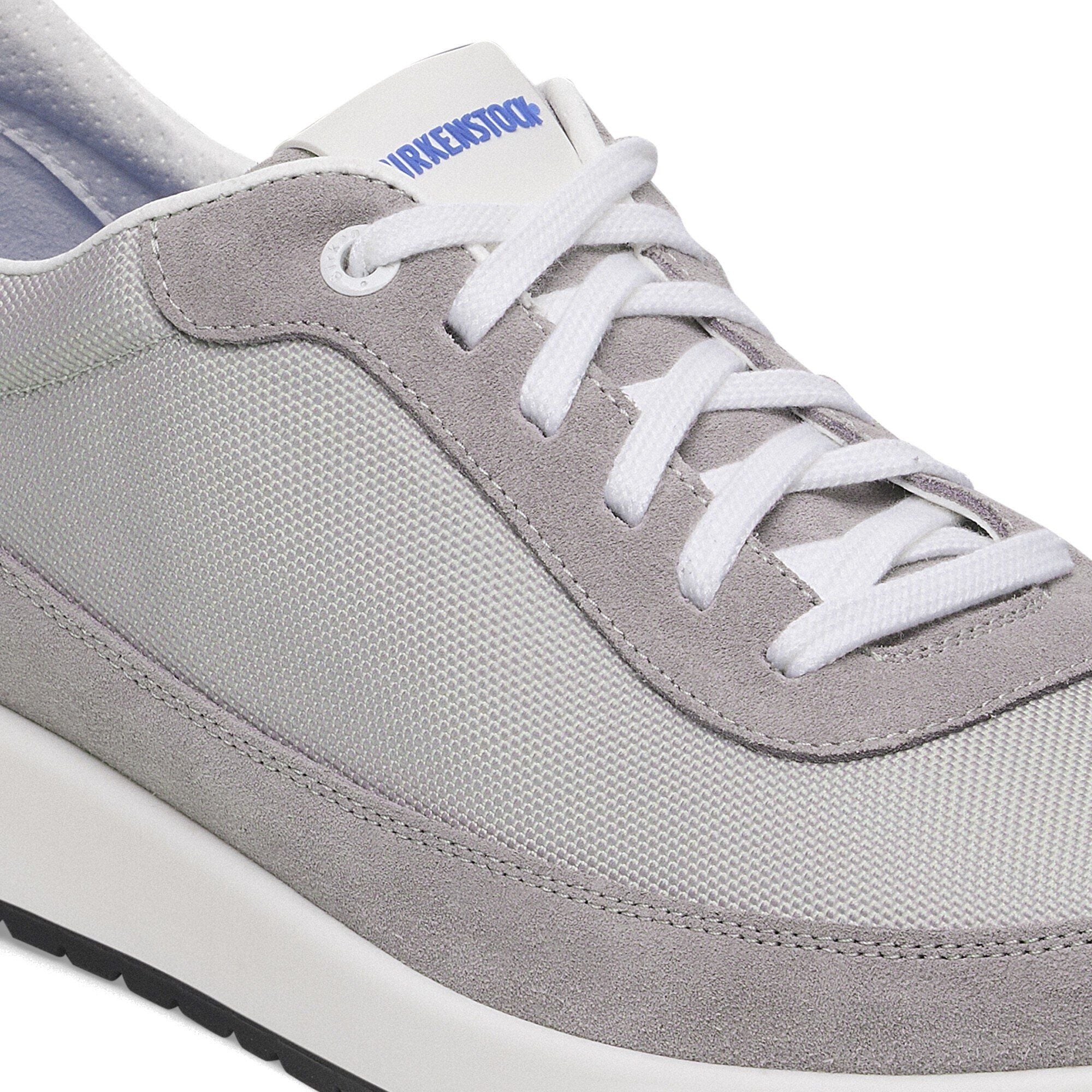 Honnef City | Suede/Textile | Whale Gray/Stone Coin – Birkenstock