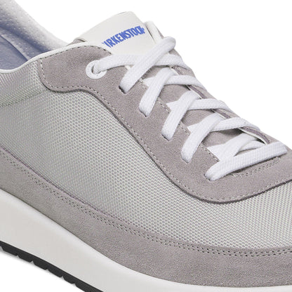 Honnef City | Suede/Textile | Whale Gray/Stone Coin - shoe - Birkenstock