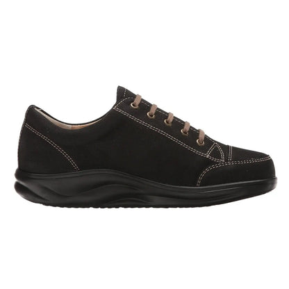 Ikebukuro | Nubuck | Black Rodeobuk - shoe - Finn Comfort