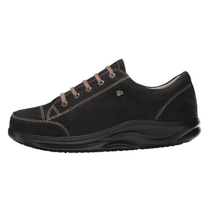 Ikebukuro | Nubuck | Black Rodeobuk - shoe - Finn Comfort