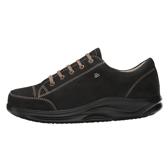 Ikebukuro | Nubuck | Black Rodeobuk - shoe - Finn Comfort