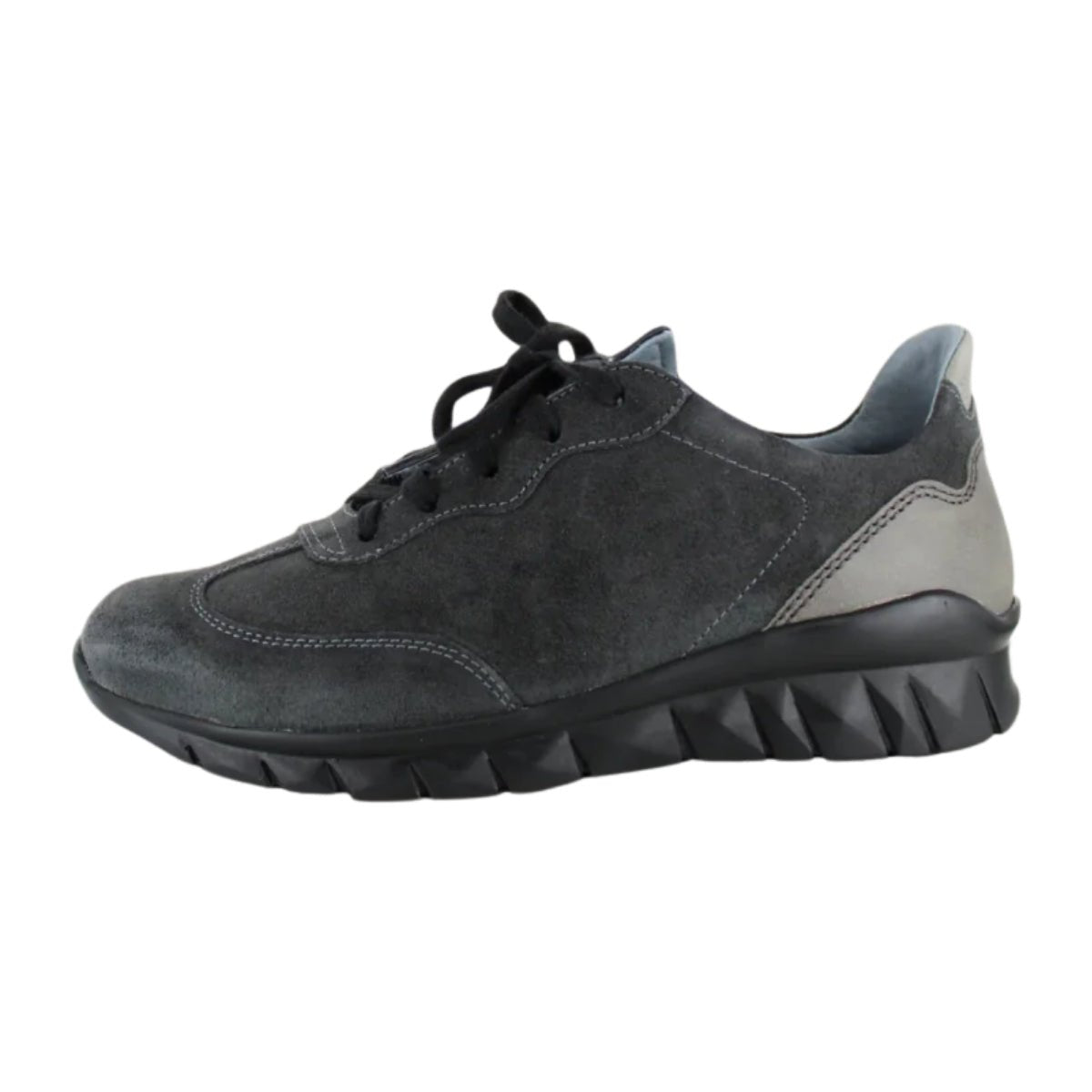 Infinity | Suede/Nubuck/Leather | Midnight Foggy Gray - shoe - Naot