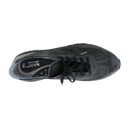 Infinity | Suede/Nubuck/Leather | Midnight Foggy Gray - shoe - Naot