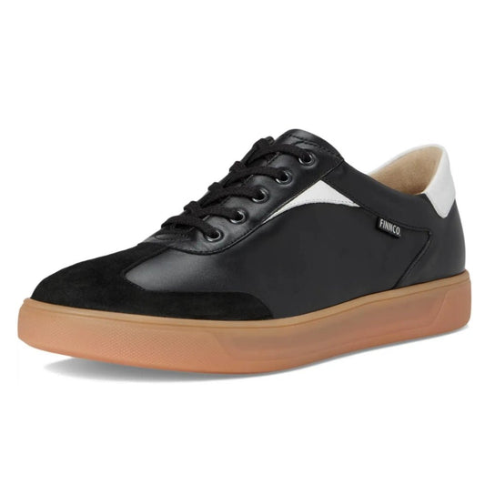 Interlagos | Leather | Black/White - shoe - Finn Comfort