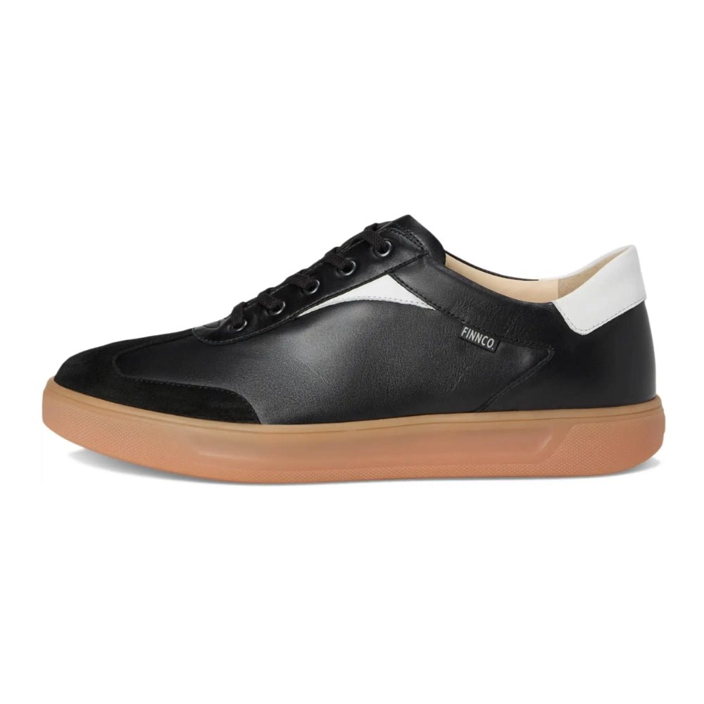 Interlagos | Leather | Black/White - shoe - Finn Comfort