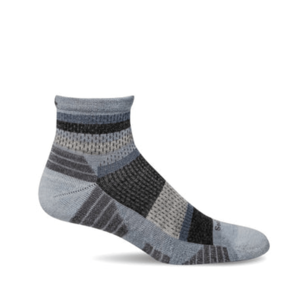 Journey Quarter | Compression | Women | Chambray - socks - Sockwell