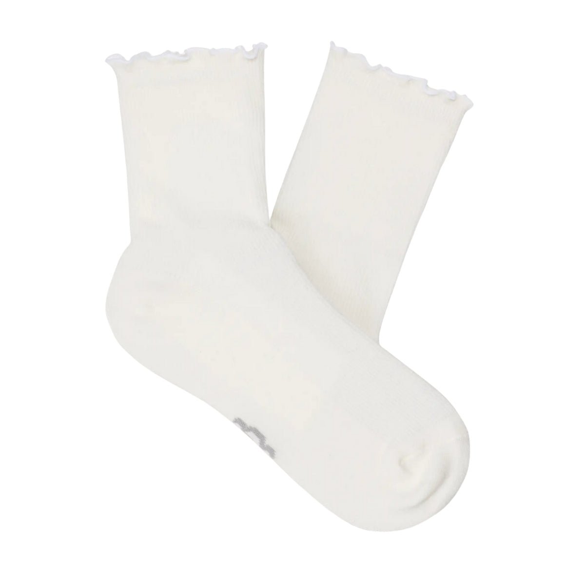 Karsyn Lettuce Edge Sock | Women | White - socks - UGG