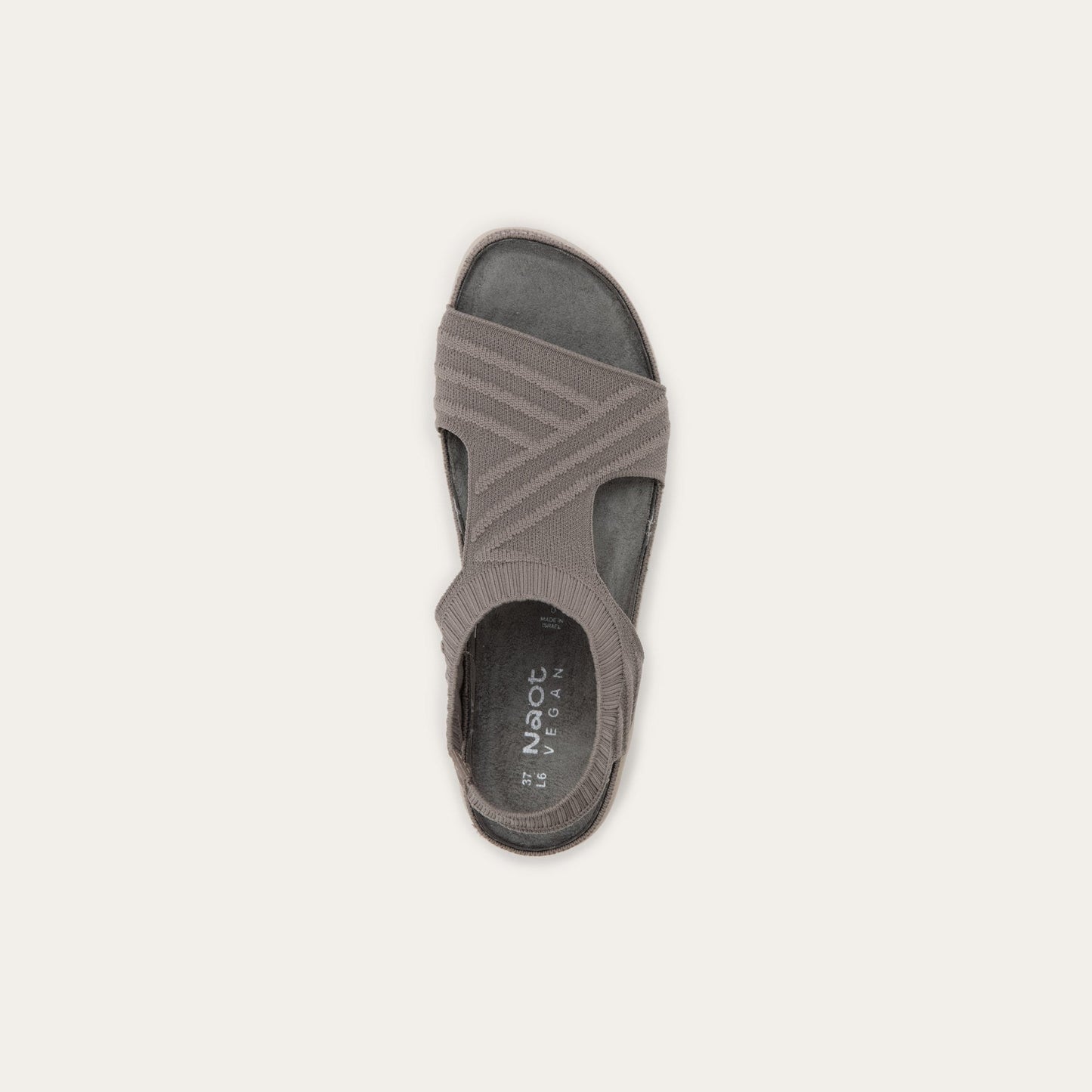 Kawhia | Vegan | Knit | Taupe - Sandals - Naot