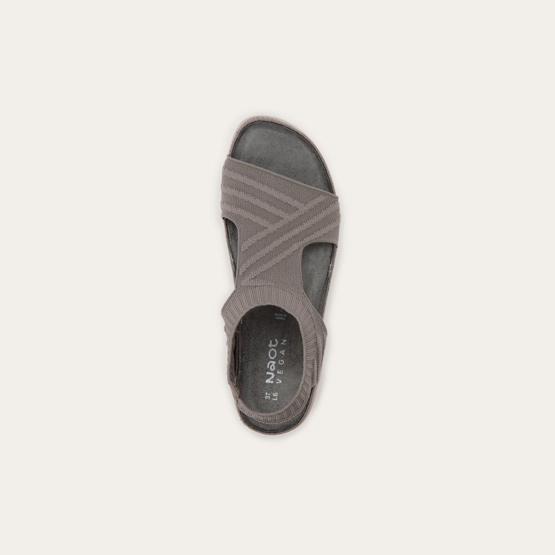 Kawhia | Vegan | Knit | Taupe - Sandals - Naot